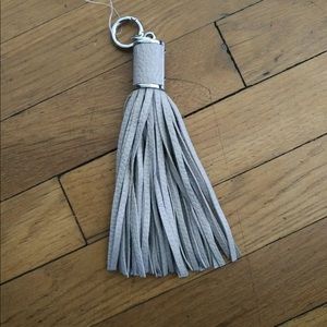 Michael Kors leather tassel